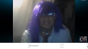 Carol Banderas performs on Mexican webcam