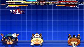 Intriguing hentai scene with Mary Angel and Yuli in 6P action