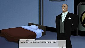 wonder woman strips and gets fucked by lex luthor's monster cock.