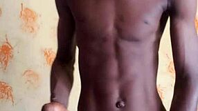 mandingo in wraps big dick well oiled ready to fuck any hole