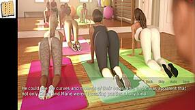 a wife and stepmother 106 explores erotic cartoon fantasies in anime style