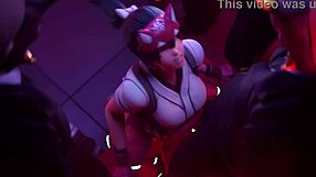 Kiriko’s face-fucking time in a gangbang scene