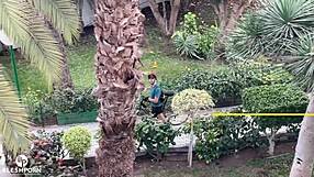 after a bike ride, we jump on leo bulgari and xisco's huge shaft!