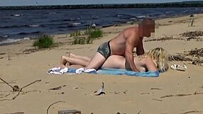 Anal, booby, and big ass beach sex in 3D