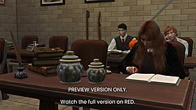 ginny takes revenge in 3d hentai with naughty sex acts