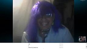 Carol Banderas performs on Mexican webcam