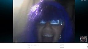 Carol Banderas performs on Mexican webcam