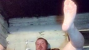 Full video of a rough policeman’s anal encounter with vodka bottle