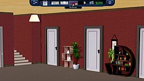 i’m hooked on harem hotel gameplay part 7 in that wild toilet scene