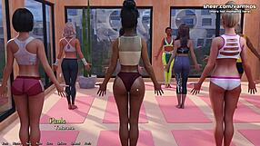Stepmom flaunts her stunning body in 3D animated game