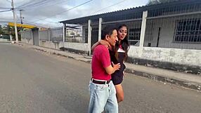 Hell Yeah! Old Man and Two Busty Teens Bang in Public Park Threesome!