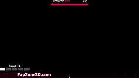 can a 3d slut handle uncensored cock in cosplay game?