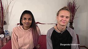 Desperate amateurs hot babes getting pounded hard in missionary