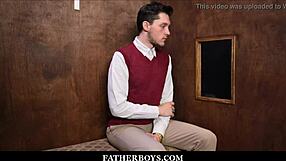 twink ryland kingsley fucked by redhead priest dacotah red in confession