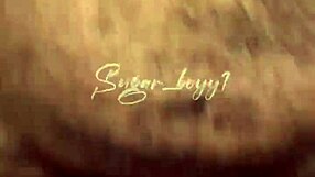 Ebony girl takes BBC deep inside her cute pussy