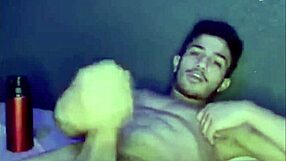 gay solo handjob leading to cum 😏