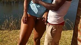 Lilpuddingbowls Gets Horny With Monster Cock Fucking Outdoors