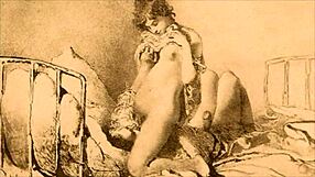 vintage erotic illustration