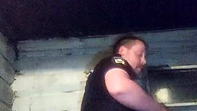 Full video of a rough policeman’s anal encounter with vodka bottle