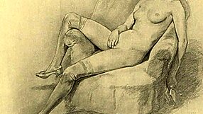 Vintage Erotic Drawings Collection