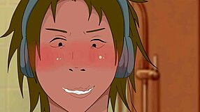 Louis Feels Urgent Need for Toilet but Occupied by Family Guy Hentai Parody Fucking