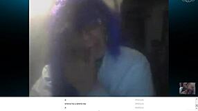 Carol Banderas performs on Mexican webcam