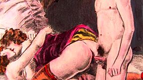 These vintage erotic drawings are so cool