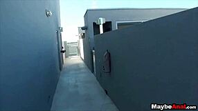 Amateur brunette tries first anal with evelyn lacie