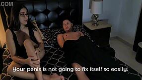 me folle a mi madrastra elena cruz en threesome con gran culo, no es mi hijo