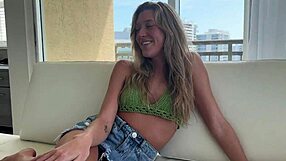 can you handle edging with sexy blonde step sister addison vodka?