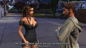 Big tits student gets licked and fucked by teacher in sims 4.