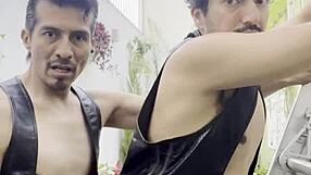 Mexican Gay Amateurs Have Sex In The Garden