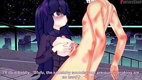 Hex maniac, wow, hard sex in classroom fantasy!