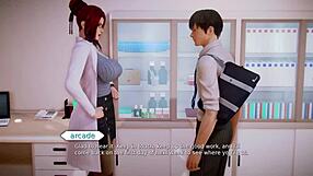 Brooke Scott's Intense Nude Scenes In Waifu Academy Porn Game