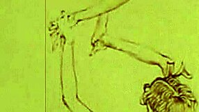 vintage erotic cartoon illustration from antique collection