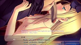 In Dungeon of Regalias, character5 experiences scene2 with subtitles