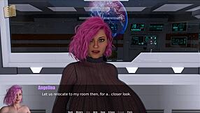 Anime erotic story with PC gameplay, travel through time and space