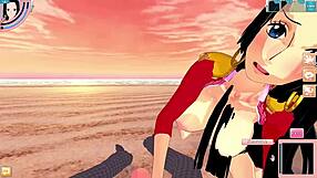 Onepiece boa hancock male pov 3d hentai game