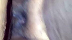 A black beauty’s juicy pussy squirts while being pussy fucked