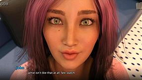 Jamie and Shauna just kiss