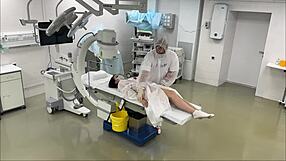 surveillance cam at real hospital with fake doctor bubble butt patient was fucked so rough