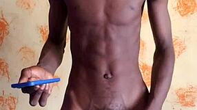 mandingo in wraps big dick well oiled ready to fuck any hole