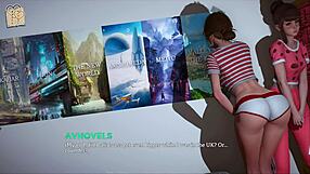 eternum 174 game with curvy 3d cartoon characters in wild outfits