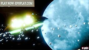 samus trap in wild 3d cartoon action with big tits bouncing everywhere