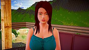 my new family 439 with brunette cartoon