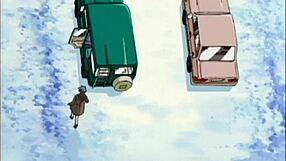 Blonde anime teen takes big cock in missionary