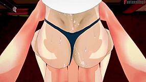 Samui folla duro en POV fantasía