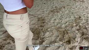 Public Pickup: Took Girl from Cuckold Husband at Beach to Hotel for Fucking Facial. Detailed street teen action.