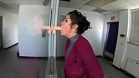 take a number and suck dildo for service