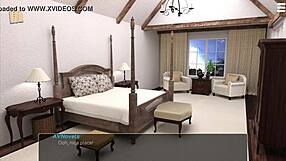 Knockout master 2: brunette rides big cock in doggystyle!